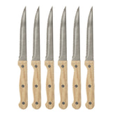 Cutite friptura din lemn 6 piese - Secret de Gourmet