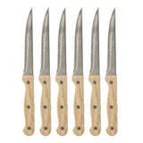 Cutite friptura din lemn 6 piese - Secret de Gourmet