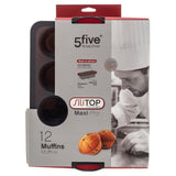 Forma 12 muffins maxi silitop - Five