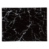 Tocator sticla negru marmura 40 x 30 cm - Five
