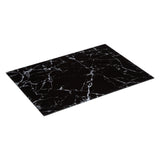 Tocator sticla negru marmura 40 x 30 cm - Five
