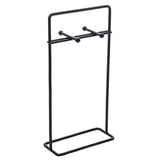 Platou pentru tapas, set 4 bucati, bambus cu suport metalic