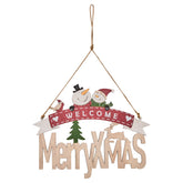 Pancarta Merry Christmas din lemn, 29 cm | Atmosphera