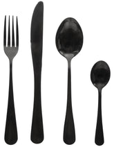 Set 16 piese tacamuri negre shadow - Secret de Gourmet