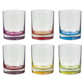 Set pahare jos set 6 colori eau 30 cl - Secret de Gourmet