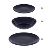 Tacam, 18 piese set colorama albastru - Secret de Gourmet
