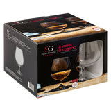 Set pahare coniac cri set 4 40 cl - Secret de Gourmet