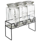Tacam, dispenser modern lemn 3x1,5 l - Secret de Gourmet