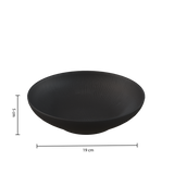 Set farfurii supa atelier noir D19 cm - Secret de Gourmet