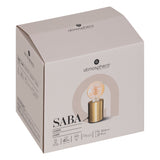 Corp de iluminat, baza lampa saba aurie H10,5 cm - Atmosphera