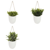 Floare decorativa, planta agatata perete crmq H20 cm - Atmosphera