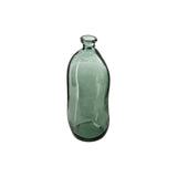 Decor pentru casa, sticla recyc sticla kaki H35 cm - Atmosphera