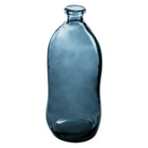 Decor pentru casa, sticla recyc albastra H73 cm - Atmosphera