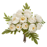 Buchet 18 camelia mini H30 cm - Atmosphera