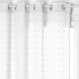 Perdea din voal lily alba 140 x 240 cm - Atmosphera