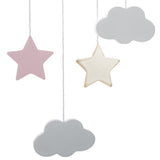 Decoratiune copii, deco suspendat luna roz - Atmosphera For Kids