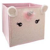 Decoratiune copii, depozitare non-woven cap unicorn - Atmosphera For Kids