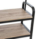 Organizator casa, vestiar lemn metal 6 piese 10t jano - Five
