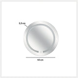 Oglinda LED de perete rotunda D45 cm - Five
