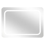 Oglinda LED de perete dreptunghiulara 65 x 49 cm - Five