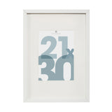 Decoratiune de perete, rama foto alb 21x30 manu - Atmosphera