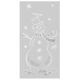 Sticker geam pufos cu sclipici, 29 x 49 cm | Atmosphera