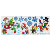 Sticker geam banner Mos Craciun, 60 cm | Atmosphera