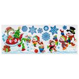 Sticker geam banner Mos Craciun, 60 cm | Atmosphera