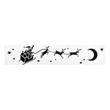 Sablon banner de Craciun, 60 x 12 cm | Atmosphera