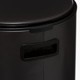 Cos gunoi metal 30 l negru delta - Five
