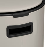 Cos de gunoi metal 30 l argile delta - Five