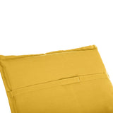 Perna sezlong galben mustar Korai, 190x60cm, poliester - Hesperide