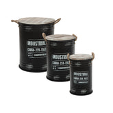 Bill negru cufar metal set 3 buc - Atmosphera