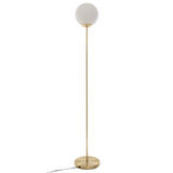 Corp de iluminat, lampa de podea dris aurie str H135 cm - Atmosphera
