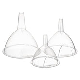 Palnie plastic transparent set 3 buc - Five
