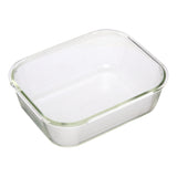 Cutie dreptunghiular sticla 2,26 l clipeat - Five