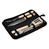 Set bbq 4buc cu geanta de transport - Neka