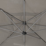 Umbrela de soare Cantilever Square Manoa Taupe - Hesperide