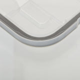 Cutie depozitare plastic cu capac, 50 l