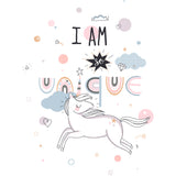 Decoratiune copii, lenjerie pat 140 x 200 cm unicorn - Atmosphera For Kids