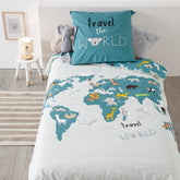 Set pat world 140 x 200 cm - Atmosphera For Kids