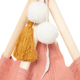 Decoratiune copii, cort tipi berlingot roz - Atmosphera For Kids