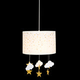 Decoratiune copii, abajur suspendat alb - Atmosphera For Kids