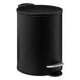 Cos gunoi 3 l inchidere moale negru color - Five