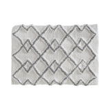Covoras baie bumbac ethnic 50 x 75 cm gri - Five