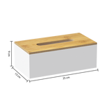 Suport servetele alb modern - Five