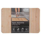 Covoras baie bambus diatomit 39 x 60 cm - Five