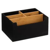 Organizator 5 comp natureo negru - Five