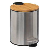 Softcl pubela inox/bambus 3 l - Five