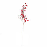 Creanga cu boabe rosii, H 73 cm | Atmosphera